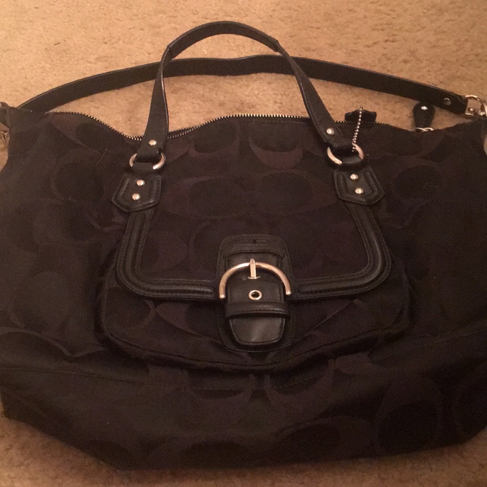 CoAch cloth bag in black